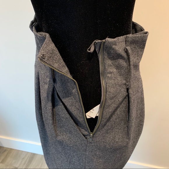 Talula Babaton Women’s Paper Bag Wool Skirt - Picture 6 of 11